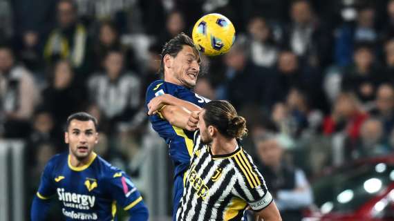 Juventus-Verona 1-0, le pagelle dei gialloblù: Djuric-Bonazzoli buona l'intesa, "pasticcio" Montipò-Dawidowicz