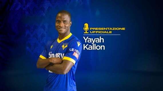 Hellas Verona: presentazione ufficiale Yayah Kallon