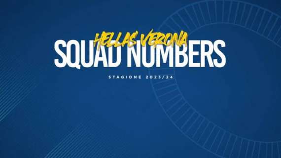 Hellas Verona : i numeri di maglia dei gialloblù 