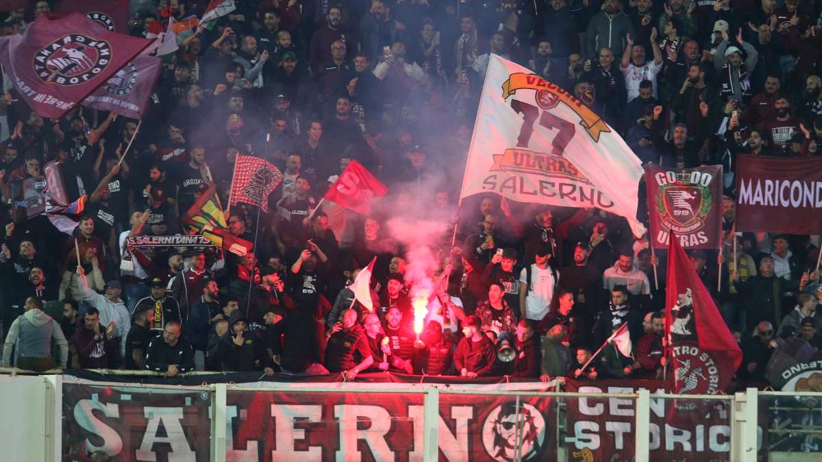 Verona-Salernitana: 700 tifosi granata al seguito della squadra di Nicola