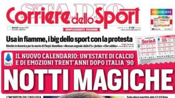 Corriere dello Sport: "Notti magiche"