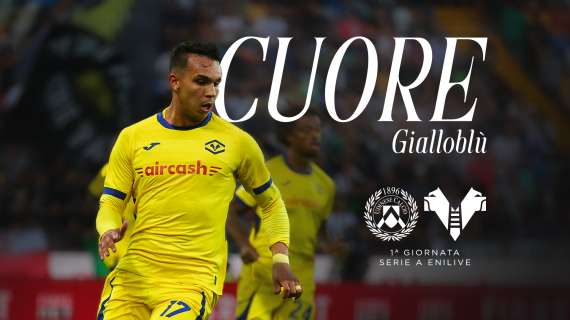 Cuore Gialloblù - Udinese-Verona 1-1, a Giovane la vittoria della prima tappa