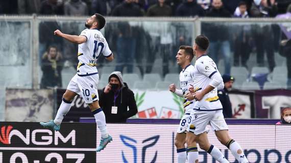 Fiorentina-Verona 1-1,  le pagelle dei gialloblù: Caprari suona la decima, Günter comanda con sicurezza, Lasagna sfortunato