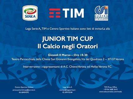 La Junior Tim Cup arriva a Verona: Valoti il rappresentante gialloblù