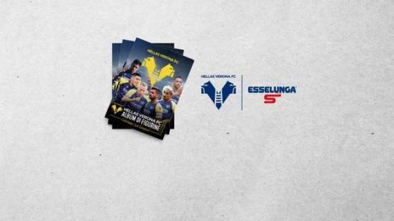 Hellas Verona: disponibile da Esselunga l'album ufficiale delle figurine