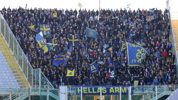 Verso Empoli-Verona: già 1.300 i tagliandi acquistati dai tifosi gialloblù, 3.100 i posti disponibili