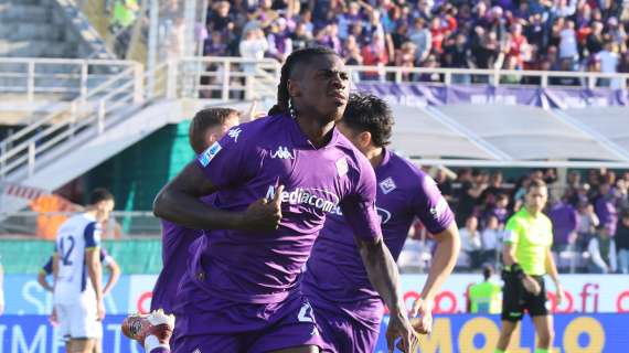 Fiorentina-Verona 3-1, gialloblù travolti dal ciclone Kean