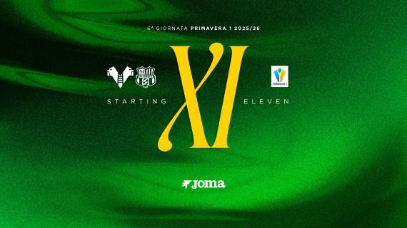 Primavera Hellas, domenica in campo contro il Sassuolo