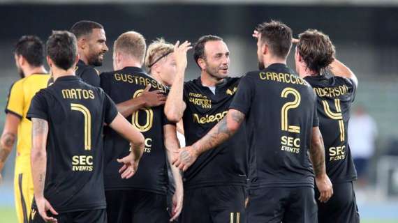 Coppa Italia, Catania-Verona sui social gialloblù