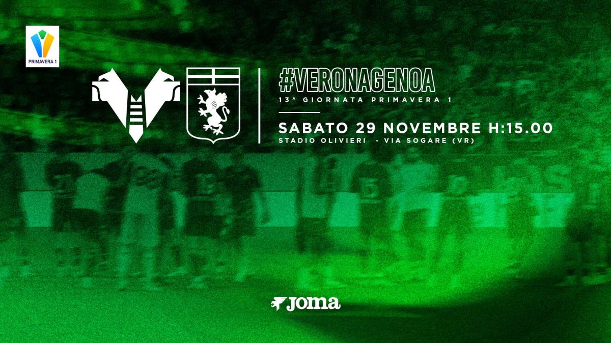 Primavera: sabato sfida casalinga con il Genoa