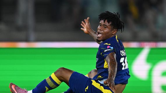 Verona-Juventus 1-1, Orban: "Felice per il gol, cerco sempre la porta"