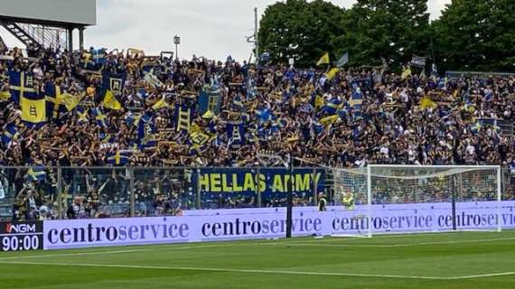 Cremonese - Verona 1-1, quasi 2.500 i tifosi gialloblù presenti 