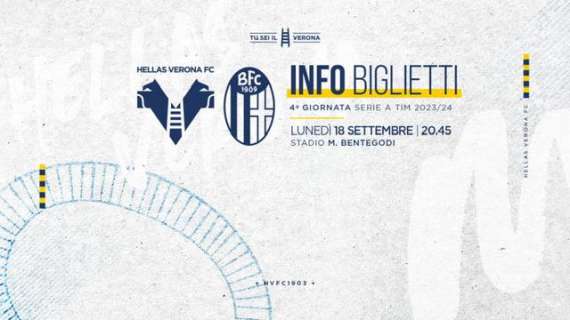 Verona - Bologna : info biglietti 