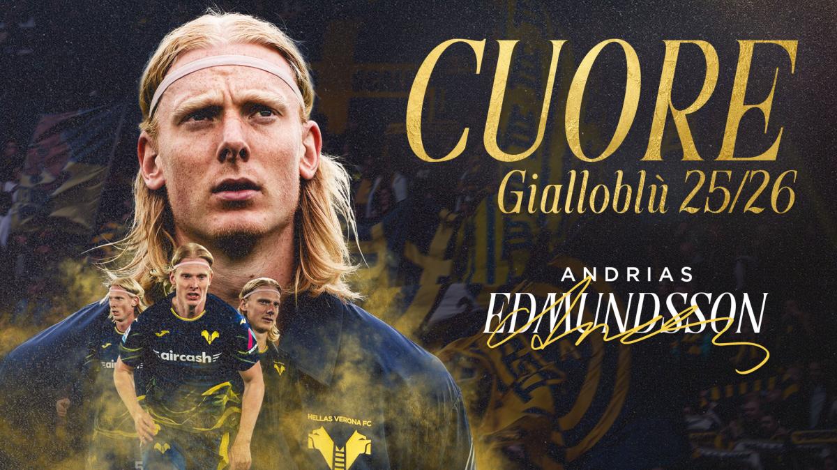 Cuore Gialloblù 2025/2026: il vincitore è Andrias Edmundsson