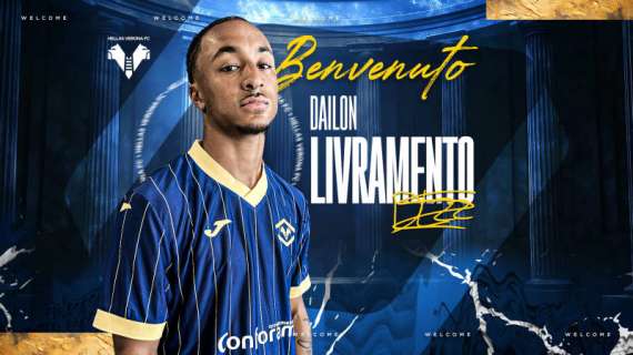 Hellas Verona: Dailon Rocha Livramento è un nuovo giocatore gialloblù