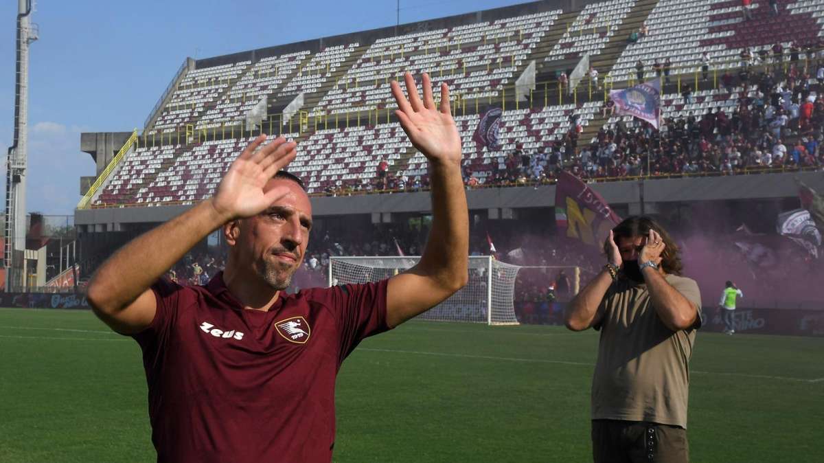 Salernitana, ufficiale l'ingaggio di Franck Ribery