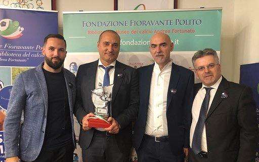 Il Coni assegna al presidente Setti il premio "Andrea Fortunato - Lo sport è vita"