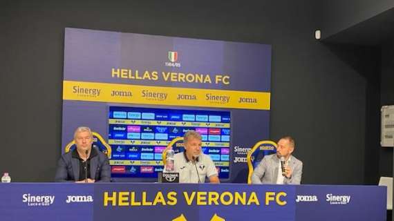 Hellas Verona, Baroni: «Partiamo come cantiere aperto, valuteremo strada facendo»