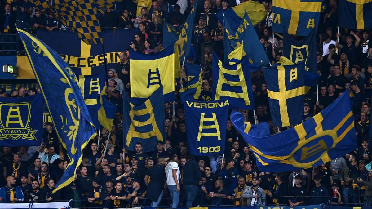 Verona - Lazio 1-1, oltre ventimila sugli spalti del Bentegodi