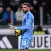 La Juventus celebra il clean sheet del portiere Di Gregorio 