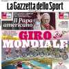 Gazzetta - Sfuma il sogno viola, Papa americano 
