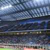 Striscione della Curva Sud del Milan: "Zero tituli, domani tutti dallo psicologo"