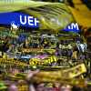 Borussia Dortmund, la maxi coreografia del muro giallo: "UEFA MAFIA" (FOTO)