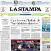 La Stampa - Derby di rabbia