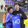 Azzurre verso gli Europei, 'in bocca al lupo' da Sara Gama