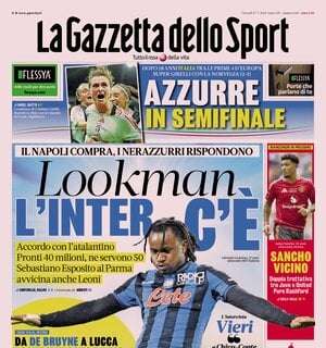 Gazzetta - La Juve avanza per Sancho, Lookman-Inter