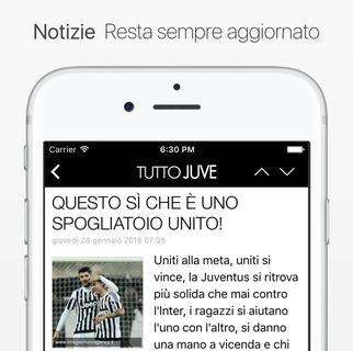APP TJ - Tutte le news sulla Juventus in tempo reale con la nuova app ufficiale di Tuttojuve.com per IOS, ANDROID E WINDOWS PHONE. Scaricatela gratuitamente!