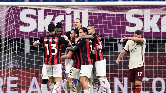 Serie A, la classifica aggiornata: il Milan a +2 sulle seconde e a +4 sulla Juve