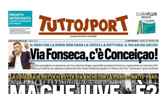 Tuttosport - Ma che Juve è?