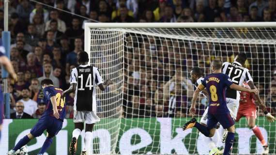 1ª g. Champions League) Barcellona 3 Juventus 0 (Stagione 2017 - 2018)