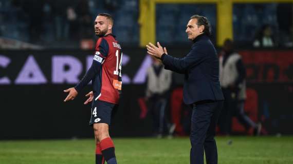 Un rigore salva il Genoa con il Cagliari: è 1-1
