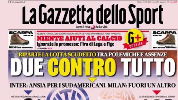 Gazzetta - Due contro tutto