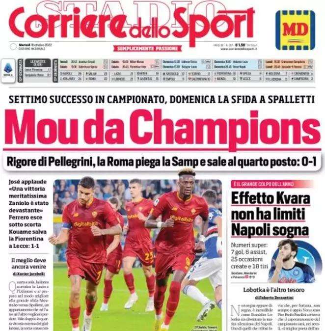 Corsport - Mou da Champions