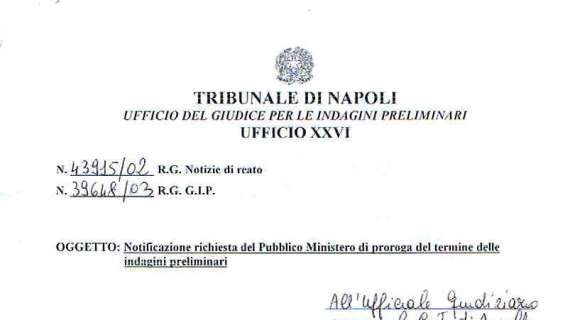 ESCLUSIVA TJ - ECCO IL DOCUMENTO CHE SMONTA L'ASSOCIAZIONE A DELINQUERE TRA MOGGI E DE SANTIS