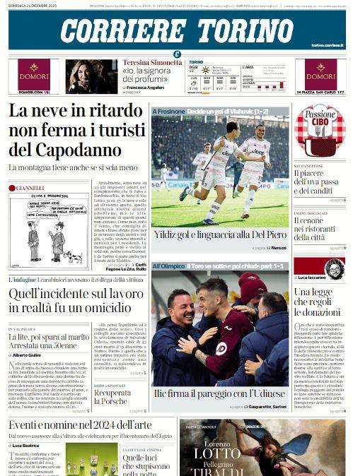 Corriere di Torino - La stella di Natale 