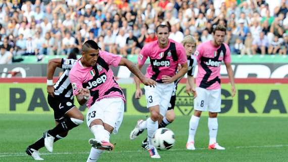 LIVE - UDINESE-JUVENTUS 1-4: VIDAL, VUCINIC ED UN SUPER GIOVINCO (DOPPIETTA) STENDONO I FRIULANI