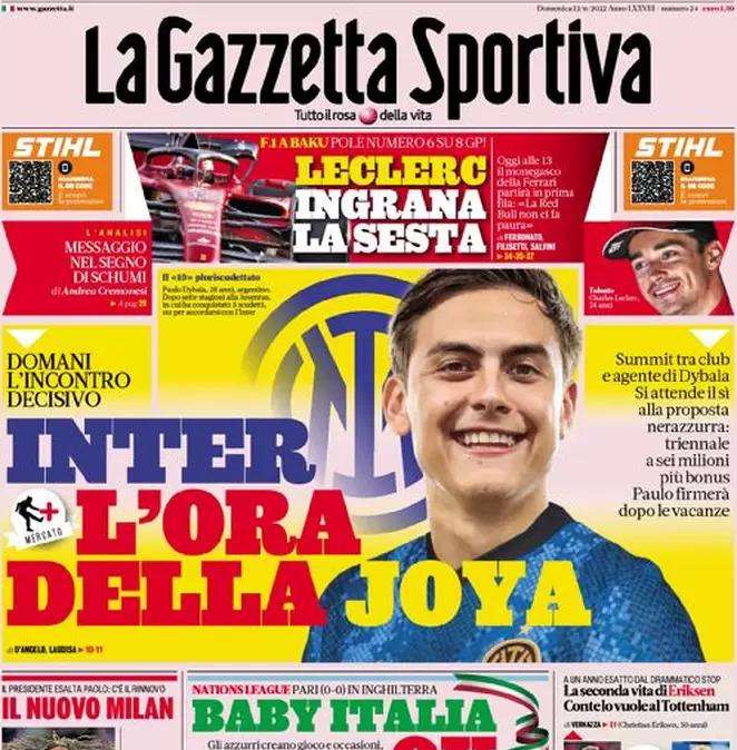 Gazzetta - Inter, l’ora della Joya