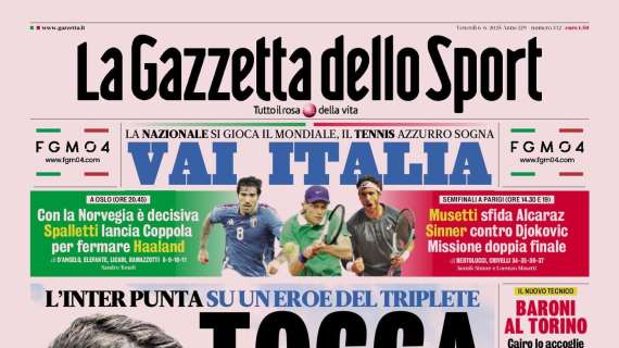Gazzetta - Tocca a Chivu