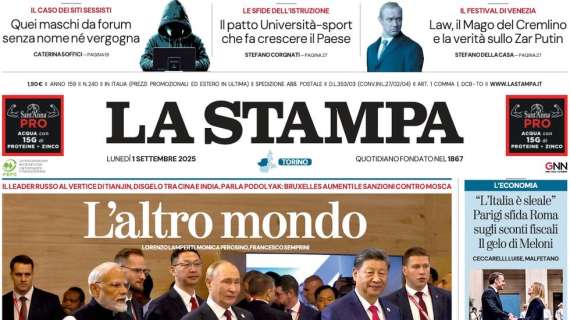 La Stampa - Ed adesso arriva anche Zhegrova