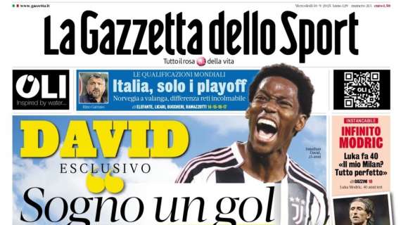Gazzetta - Sogno un gol all’Inter