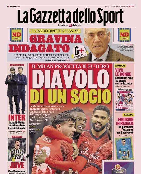 Gazzetta -Cambiaso corre