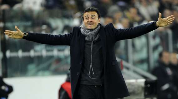 L.ENRIQUE A RAISPORT: "Punteggio pesante ma nella ripresa abbiamo fatto bene. Non siamo di molto inferiori alla Juve..."