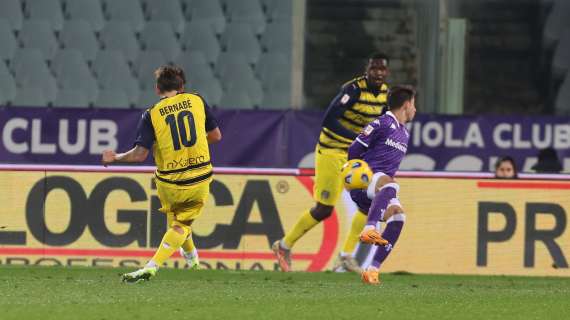 Coppa Italia, Fiorentina - Parma: viola sotto 0-2 alla fine del primo tempo