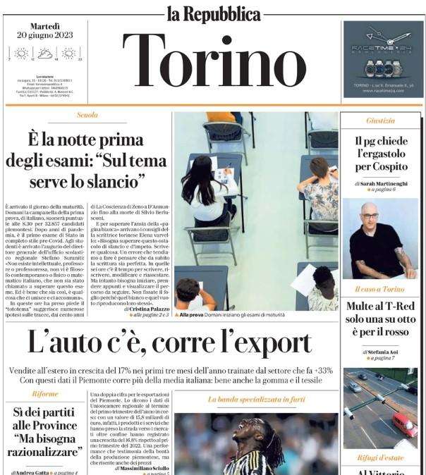 Repubblica Torino - Terzo episodi di casa svaligiata per la Juve, tocca a Kean 