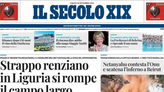 Il Secolo XIX - Dopo il derby ondata di arresti