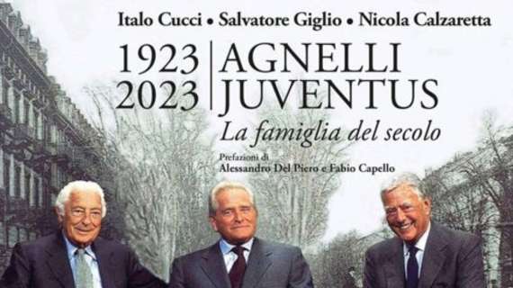 Juventus Official Fan Club di Marsala, domani Italo Cucci e Salvatore Giglio presentano "1923-2023 Agnelli-Juventus, la famiglia del secolo